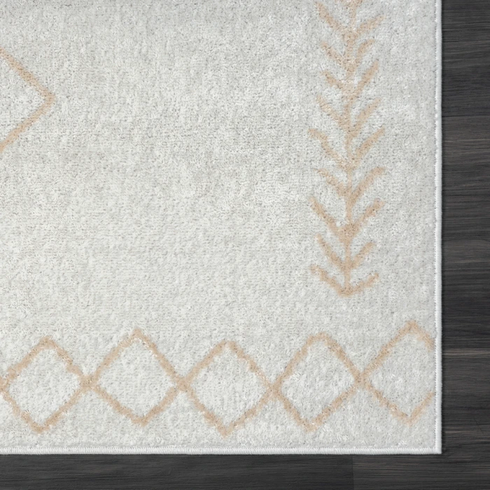 LR Home Calgary 82278 Beige/ Gray 7'9" X 9'9 Rect. Rug