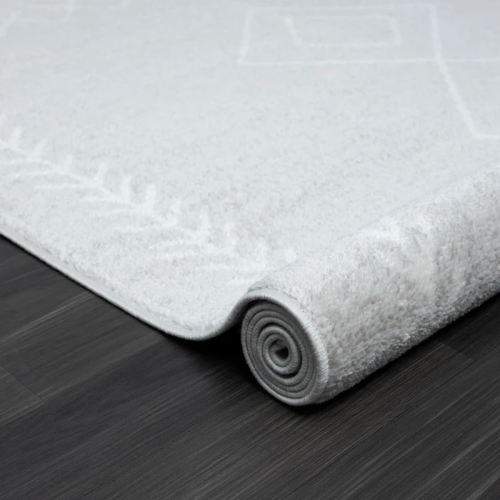 LR Home Calgary 82279 Gray/ Beige 7'9" X 9'9 Rect. Rug