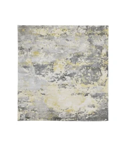 Chloe CAL-AZ Gray/Yellow 9 ft. x 12 ft. Rectangle Area Rug