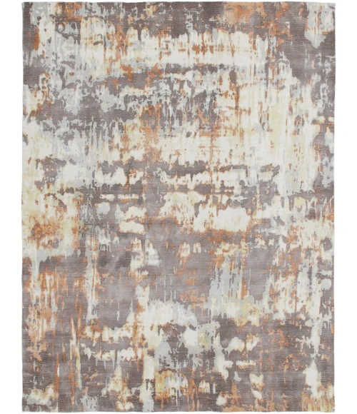 LR Home Calypso Brown CALYP 2ft. x 3ft. Rectangle Rug