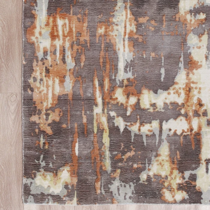 Rugs Town Brown CALYP 2ft. x 3ft. Rectangle Rug