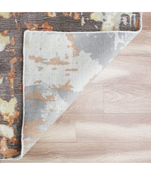 LR Home Calypso Brown CALYP 2ft. x 3ft. Rectangle Rug