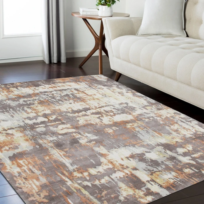 Rugs Town Brown CALYP 2ft. x 3ft. Rectangle Rug