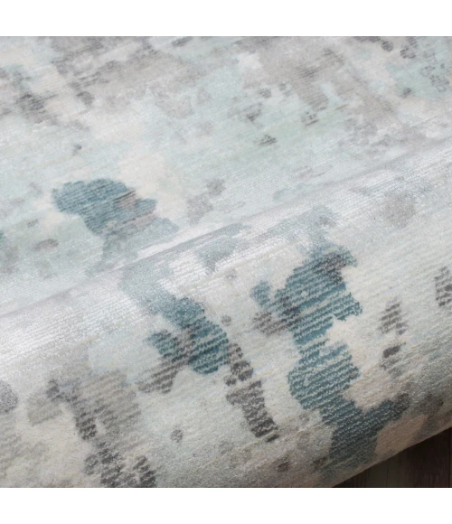 LR Home Calypso Blue/Gray 81695 9 ft. X 12 ft. Rect. Rug