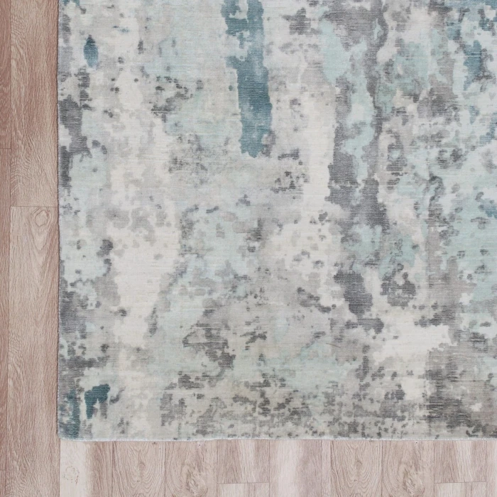 LR Home Calypso Blue/Gray 81695 5 ft. 9 in. X 8 ft. 9 in. Rect. Rug