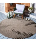 Rugs Town Captiva Black CAPTI 7ft.6in. Round Rug