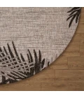 Rugs Town Captiva Black CAPTI 7ft.6in. Round Rug