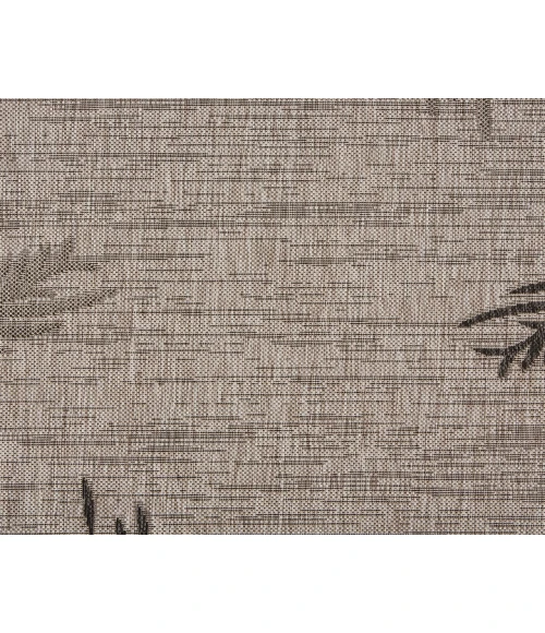 LR Home CAPTIVA 81016 Beige/ Black 1'10" X 3'0 Rect. Rug