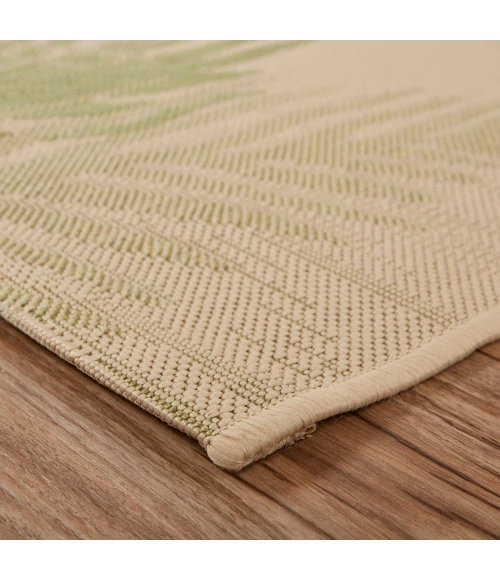 LR Home CAPTIVA 81024 Beige/ Soft Pea 1'10" X 3'0 Rect. Rug