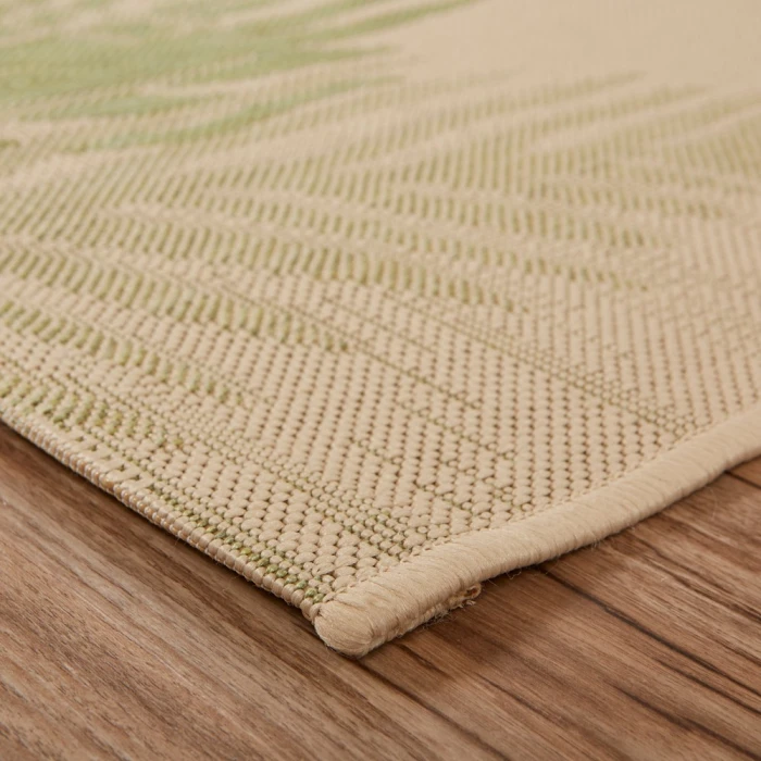 LR Home CAPTIVA 81024 Beige/ Soft Pea 1'10" X 3'0 Rect. Rug