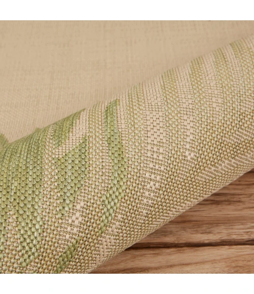 LR Home CAPTIVA 81024 Beige/ Soft Pea 1'10" X 3'0 Rect. Rug