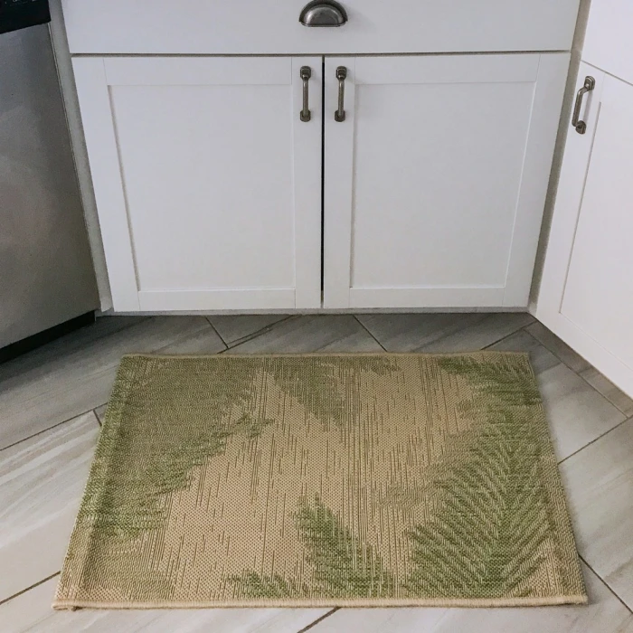 LR Home CAPTIVA 81024 Beige/ Soft Pea 1'10" X 3'0 Rect. Rug