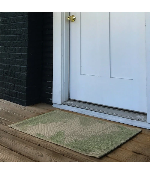 LR Home CAPTIVA 81024 Beige/ Soft Pea 1'10" X 3'0 Rect. Rug