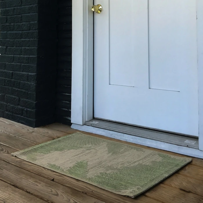 LR Home CAPTIVA 81024 Beige/ Soft Pea 1'10" X 3'0 Rect. Rug