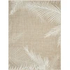 LR Home Captiva Beige CAPTI 5ft. x 7ft. Rectangle Rug