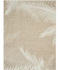 LR Home Captiva Beige CAPTI 5ft. x 7ft. Rectangle Rug
