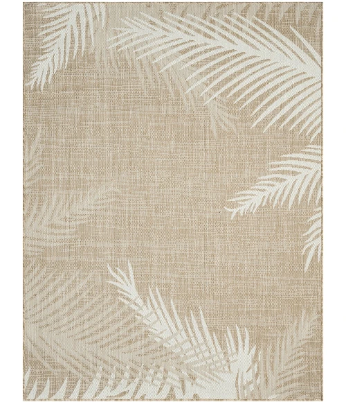 LR Home Captiva Beige CAPTI 5ft. x 7ft. Rectangle Rug