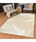 LR Home Captiva Beige CAPTI 5ft. x 7ft. Rectangle Rug