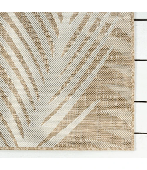 LR Home Captiva Beige CAPTI 5ft. x 7ft. Rectangle Rug