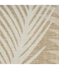LR Home Captiva Beige CAPTI 5ft. x 7ft. Rectangle Rug
