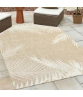 LR Home Captiva Beige CAPTI 5ft. x 7ft. Rectangle Rug