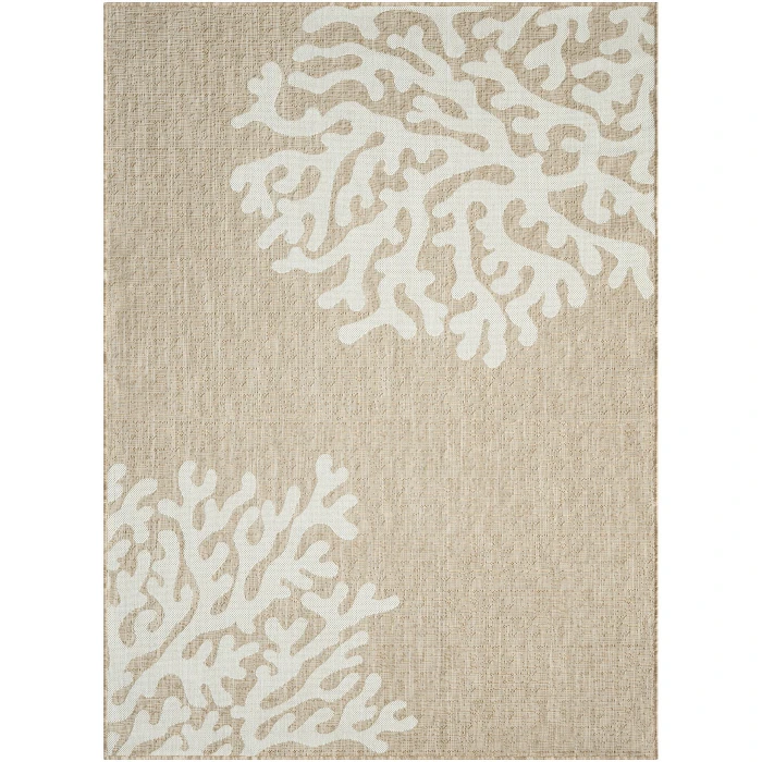 Rugs Town Beige CAPTI 7ft.9in. x 9ft.5in. Rectangle Rug