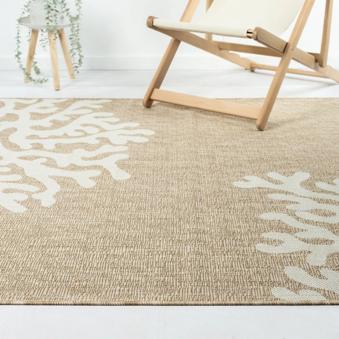 Rugs Town Beige CAPTI 7ft.9in. x 9ft.5in. Rectangle Rug