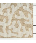 LR Home Captiva Beige CAPTI 5ft. x 7ft. Rectangle Rug