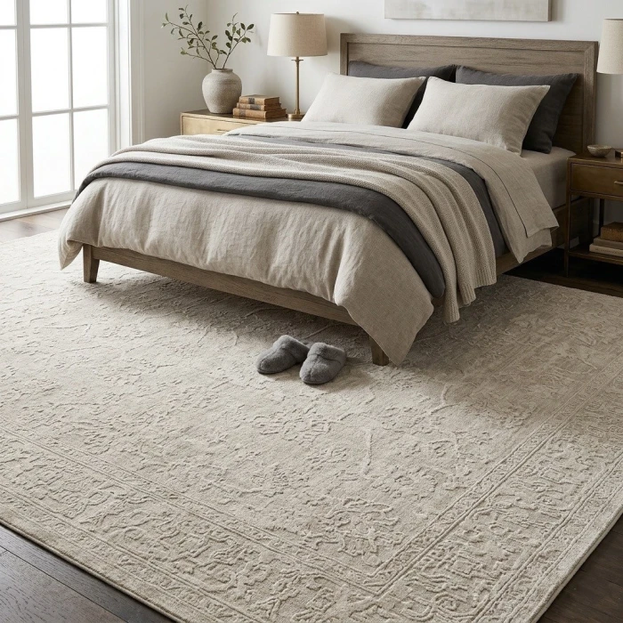 Rugs Town Beige CASTI 2ft. x 2ft.11in. Rectangle Rug