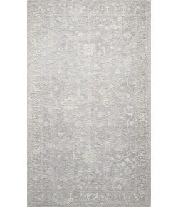 LR Home Castillo Silver CASTI 9ft. x 12ft. Rectangle Rug