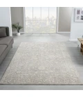 LR Home Castillo Silver CASTI 7ft.9in. x 10ft. Rectangle Rug