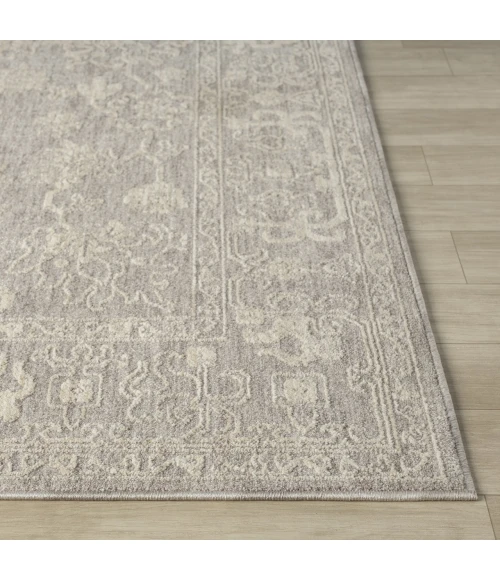 LR Home Castillo Silver CASTI 7ft.9in. x 10ft. Rectangle Rug