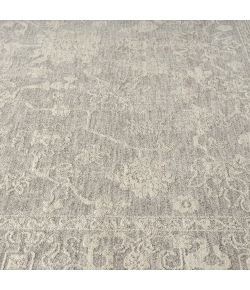 LR Home Castillo Silver CASTI 7ft.9in. x 10ft. Rectangle Rug