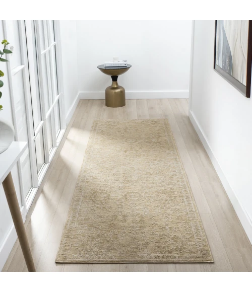 Rugs Town Castillo Beige CASTI 2ft.7in. x 7ft.10in. Runner Rug
