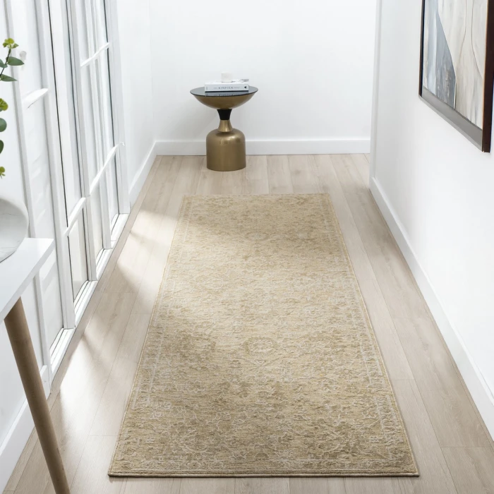 Rugs Town Beige CASTI 2ft.7in. x 7ft.10in. Runner Rug