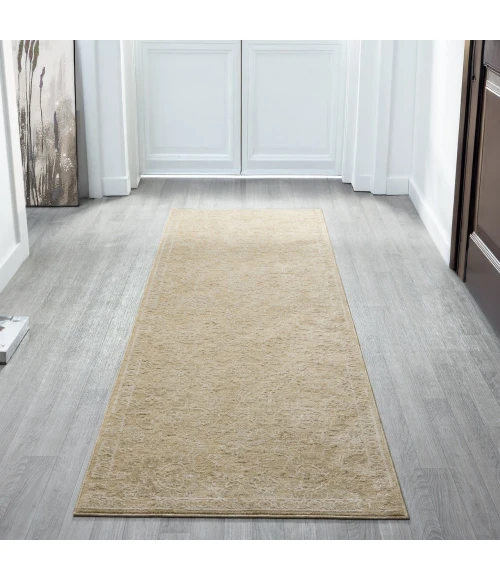 Rugs Town Castillo Beige CASTI 2ft.7in. x 7ft.10in. Runner Rug