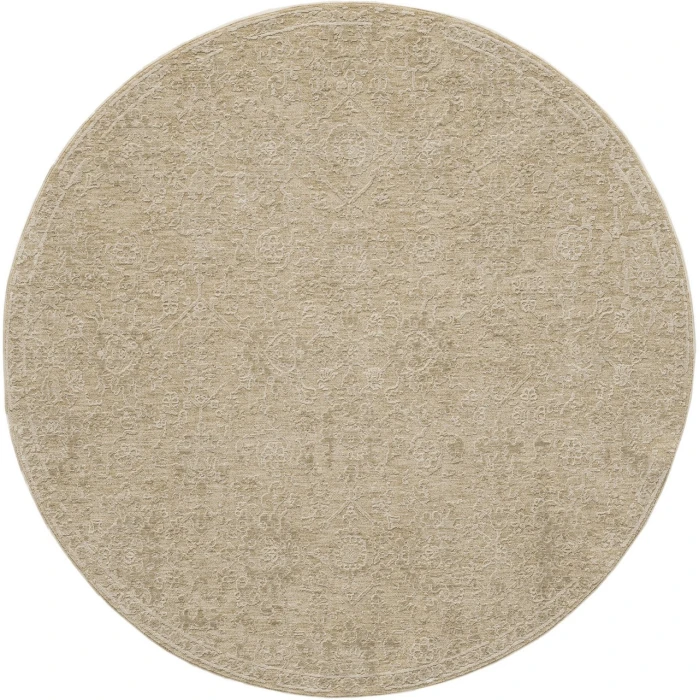 Rugs Town Beige CASTI 6ft. Round Rug