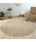 LR Home Castillo Beige CASTI 6ft. Round Rug
