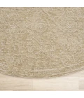 LR Home Castillo Beige CASTI 6ft. Round Rug