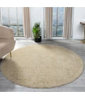 LR Home Castillo Beige CASTI 6ft. Round Rug