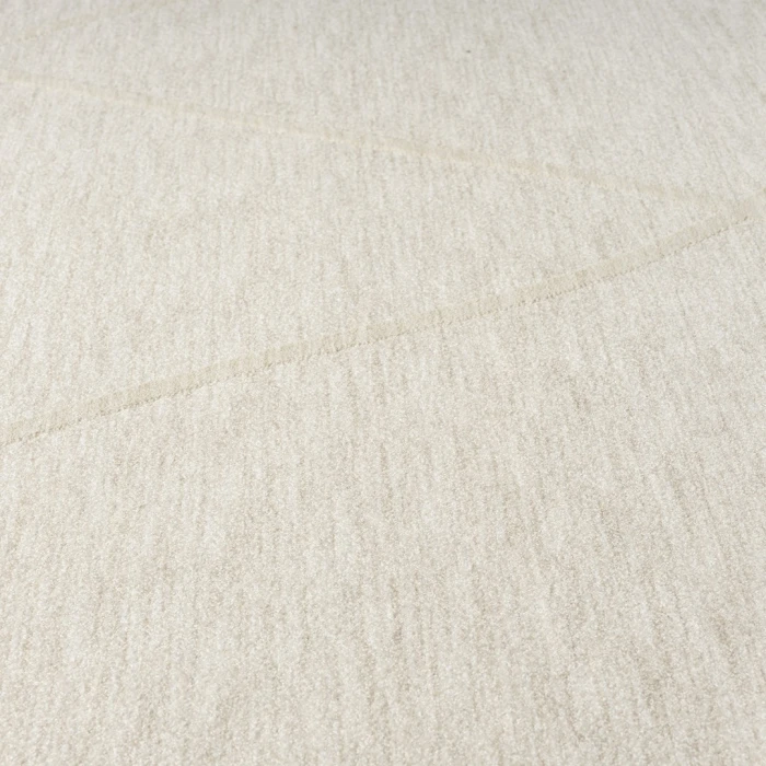 Rugs Town Cream Embudo 4ft. x 6ft.6in. Rect. Rug