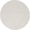 LR Home Castillo Cream CASTI 6ft. Round Rug