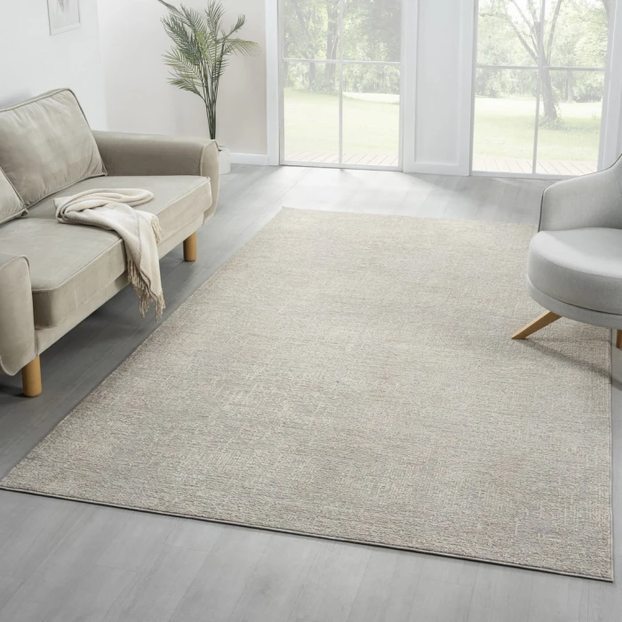 LR Home Castillo Gray Nigel 4ft. x 6ft.6in. Rect. Rug