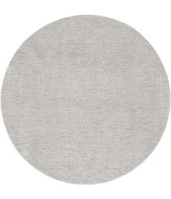 LR Home Castillo Gray CASTI 6ft. Round Rug