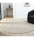 LR Home Castillo Gray CASTI 6ft. Round Rug