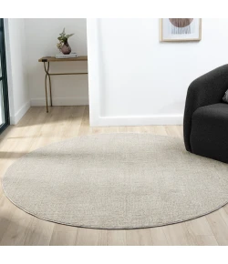 LR Home Castillo Gray CASTI 6ft. Round Rug