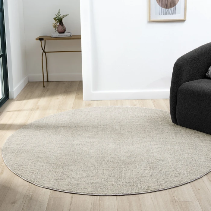 Rugs Town Gray CASTI 6ft. Round Rug