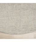 LR Home Castillo Gray CASTI 6ft. Round Rug