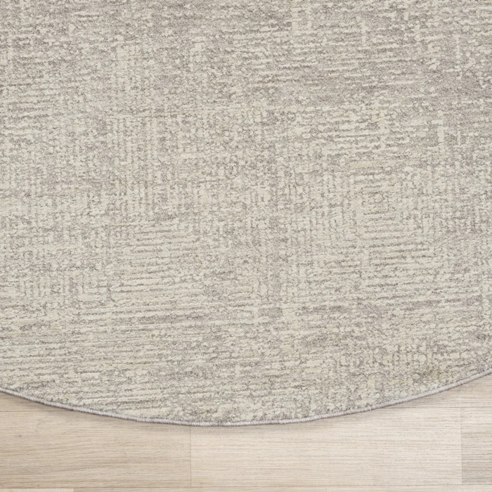 Rugs Town Gray CASTI 6ft. Round Rug