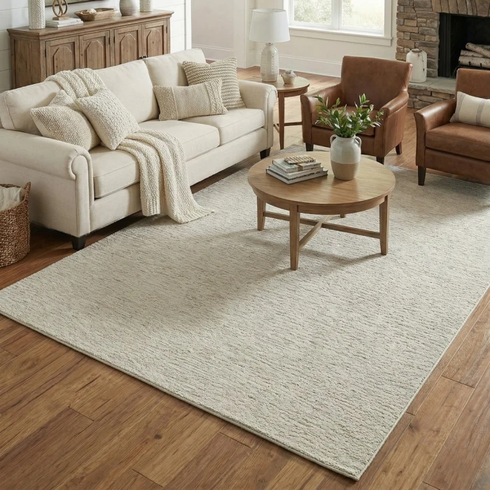 Rugs Town Beige CASTI 6ft. x 9ft.3in. Rectangle Rug
